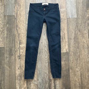 Women's Navy Blue Hollister Skinny Pants